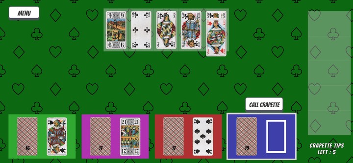 Crapette multiplayer solitaire screenshot image 3_Popularmodapk.com