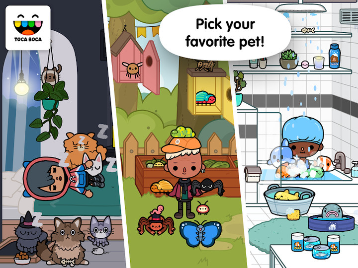 Toca Life Pets<span>(The Full Content)</span> screenshot image 2_Popularmodapk.com