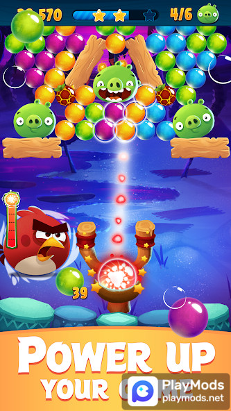 Angry Birds POP Bubble Shooter<span>(Unlimited money)</span> screenshot image 4_Popularmodapk.com