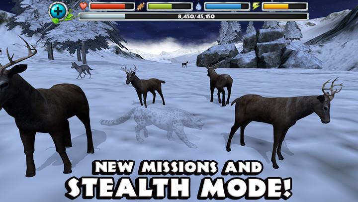Snow Leopard Simulator<span>(Mod APK Unlocked)</span> screenshot image 3_Popularmodapk.com