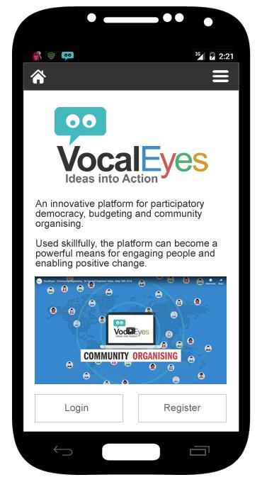 VocalEyes - Community Organising screenshot image 1_Popularmodapk.com