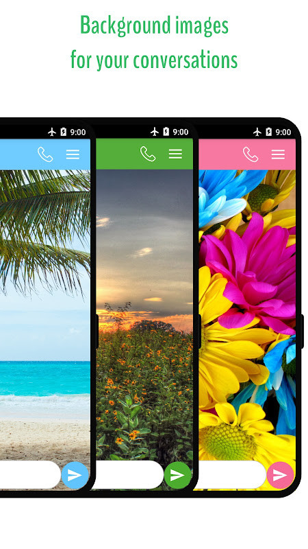SMS text messaging app screenshot image 3_Popularmodapk.com