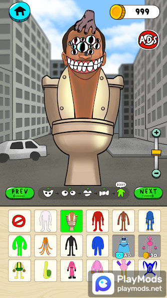 Monster Makeover, Mix Monsters<span>(No Ads Free Rewards)</span> screenshot image 3_Popularmodapk.com