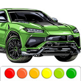 Car Coloring Book - Car Paint1.15._rowtechapk.com