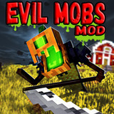 Evil Mobs Mod For Minecraft PE1.1_rowtechapk.com
