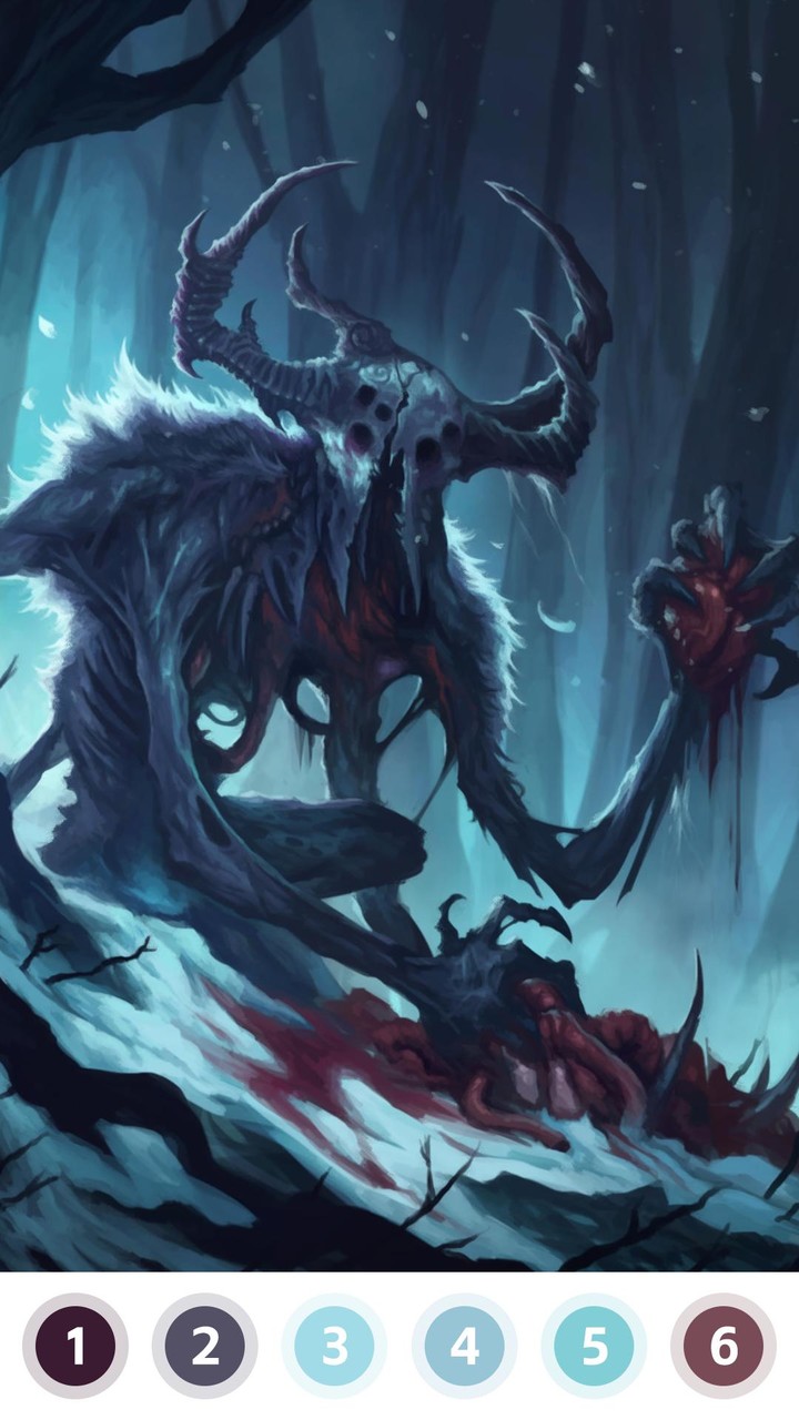 Dead & Reborn Coloring screenshot image 3_Popularmodapk.com