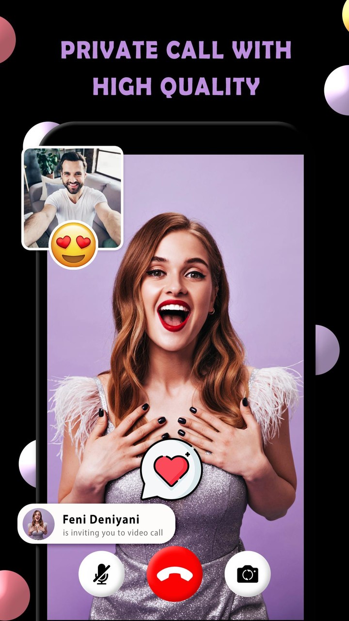 Live Video Call Video Livetalk screenshot image 8_Popularmodapk.com