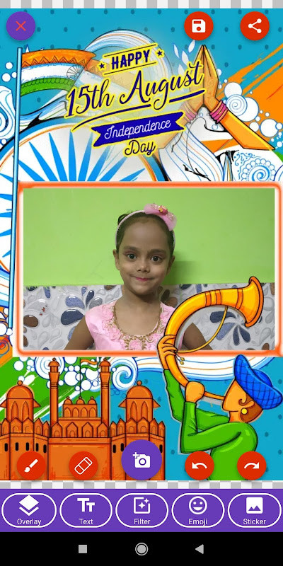 Happy Independence Day: Greeting, Photo Frames,GIF screenshot image 2_Popularmodapk.com