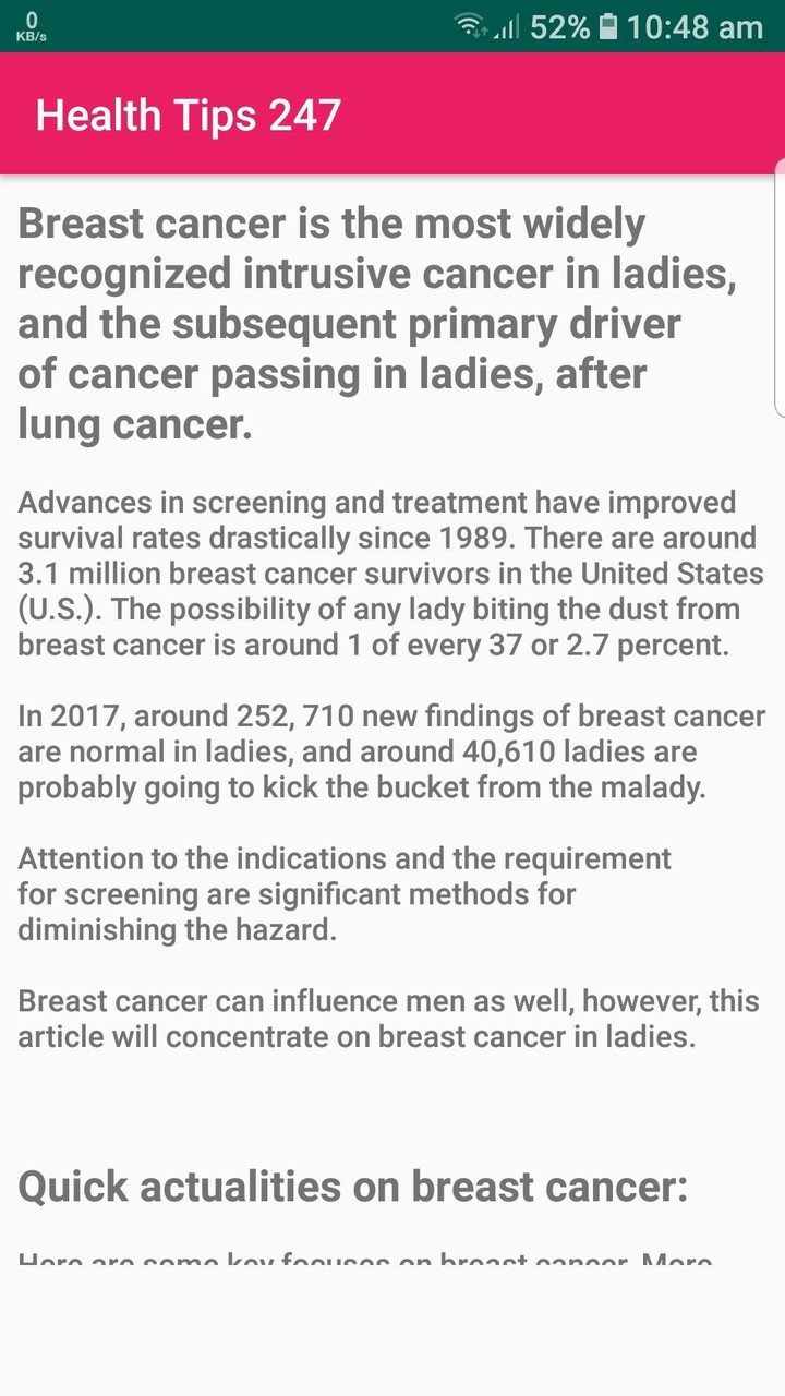 Health tips 247 screenshot image 16_Popularmodapk.com