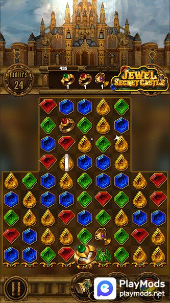 Jewel Secret Castle: Match 3<span>(Unlimited)</span> screenshot image 4_Popularmodapk.com