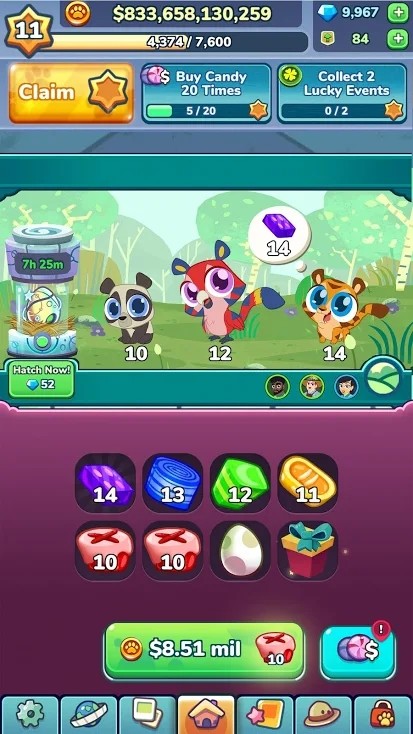 Merge Zoo(Unlimited gold coins) screenshot image 5_Popularmodapk.com