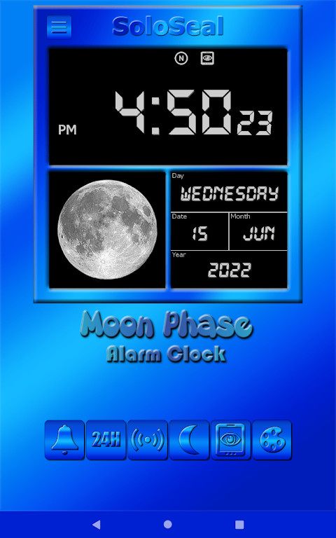 Moon Phase Alarm Clock screenshot image 27_Popularmodapk.com