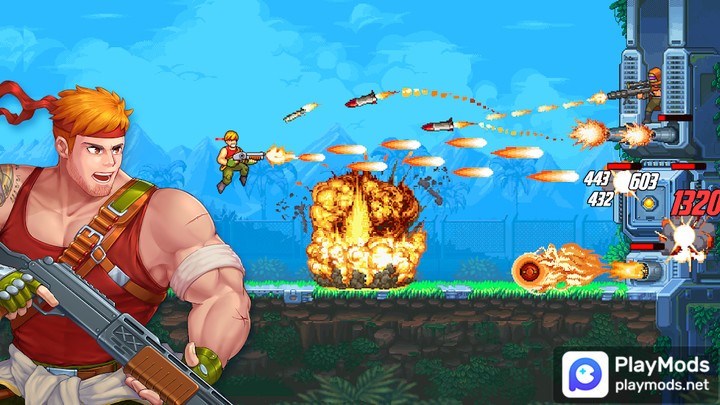 Gun Force: Action Shooting<span>(No Ads)</span> screenshot image 5_Popularmodapk.com