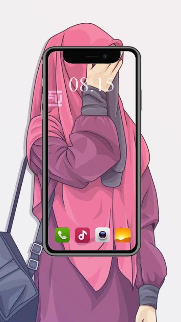anime hijab wallpaper screenshot image 16_Popularmodapk.com