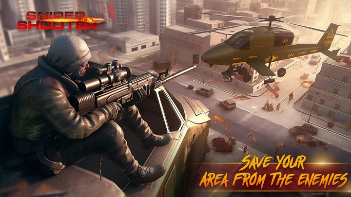 Sniper 3D- Hostage Rescue Game screenshot image 2_Popularmodapk.com