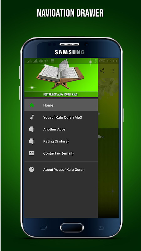 Yousuf Kalo Quran Mp3 Offline screenshot image 1_Popularmodapk.com