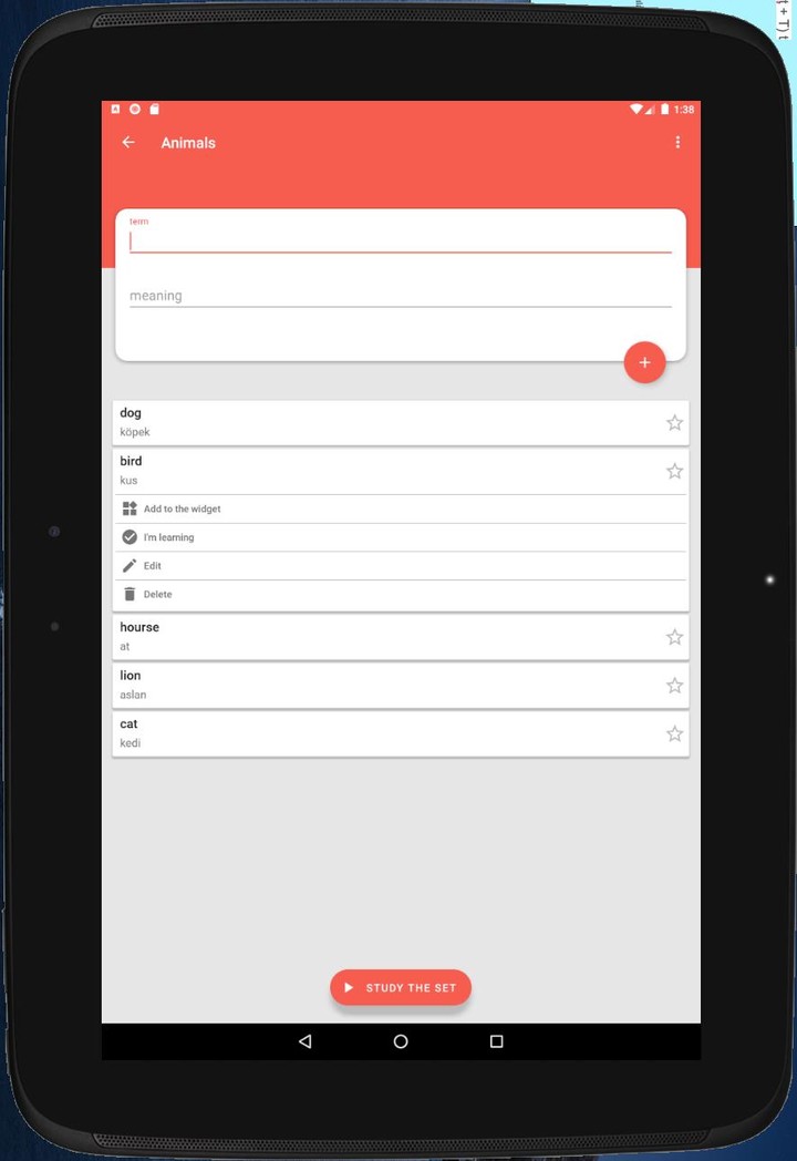 ENJOY LEARNING (Make your own flashcards) screenshot image 17_Popularmodapk.com
