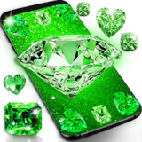 Green diamond shiny wallpapers20.5_rowtechapk.com