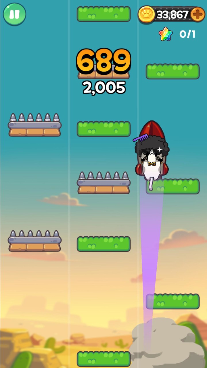 Cat&Friends: Jumping Away screenshot image 4_Popularmodapk.com