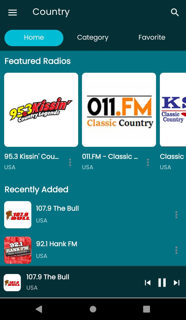 Radio country music screenshot image 10_Popularmodapk.com