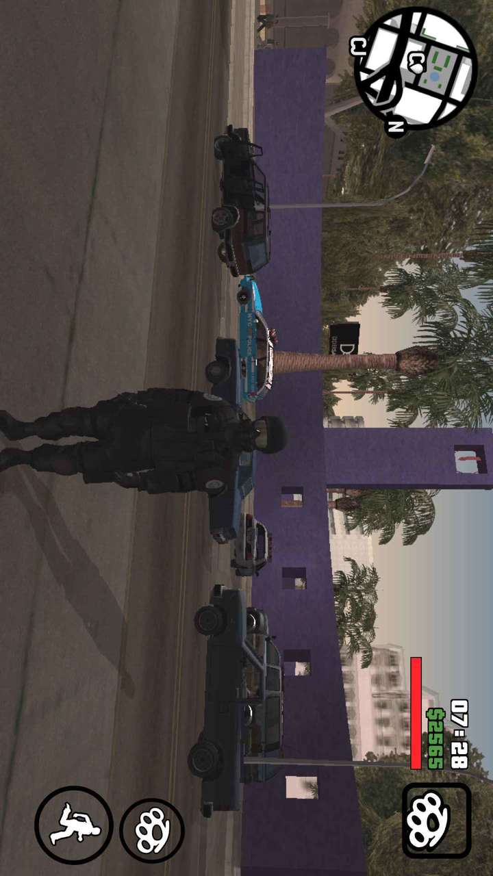 GTA Grand Theft Auto: San Andreas<span>(Police Car Mod + Cheat Menu)</span> screenshot image 18_Popularmodapk.com