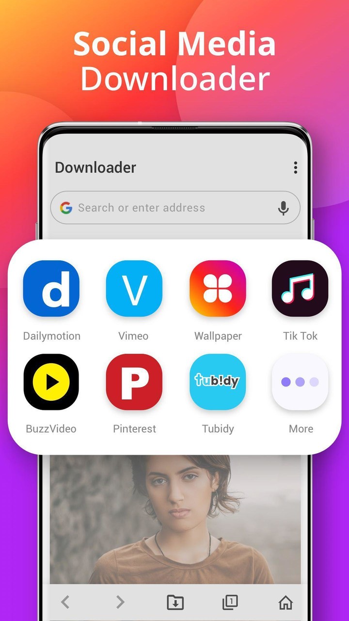 Downloader - Video Downloader screenshot image 1_Popularmodapk.com