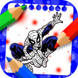 Spider super hero coloring man1.29_rowtechapk.com