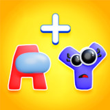 Alphabet Monster: 3D Merge0.6_rowtechapk.com