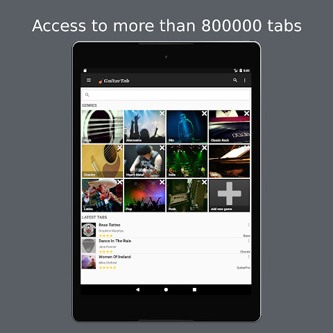 GuitarTab - Tabs and chords screenshot image 9_Popularmodapk.com
