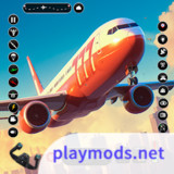 Flight Simulator Airplane Game<span>(Unlimited Resources)</span>2.3_rowtechapk.com