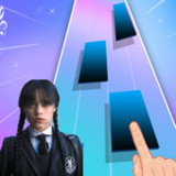 Wednesday Addams  piano tiles0.4_rowtechapk.com