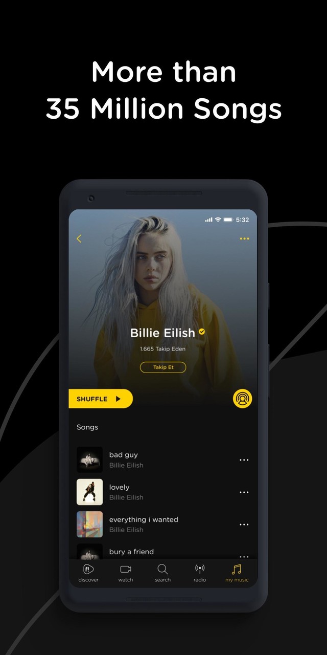 fizy – Music & Video screenshot image 6_Popularmodapk.com