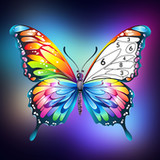 Butterfly Paint by Number Game1.5_rowtechapk.com