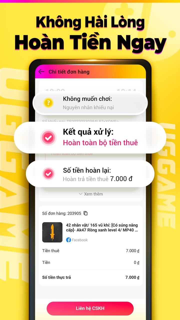 UGGAME- Thuê acc Game siêu rẻ screenshot image 8_Popularmodapk.com