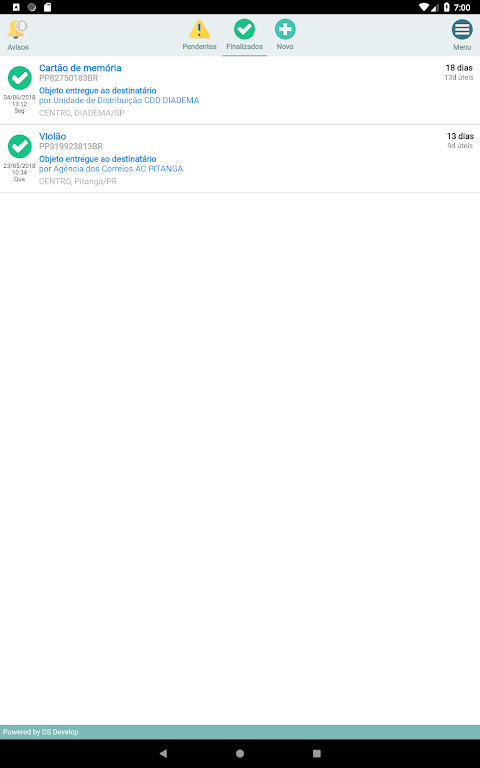 Rastreio Fácil (rastreamento correios) screenshot image 12_Popularmodapk.com