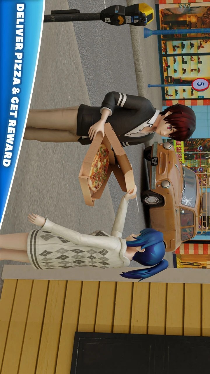 Anime Father Simulator: Virtual Family Life 3D(Large gold coins) screenshot image 10_Popularmodapk.com