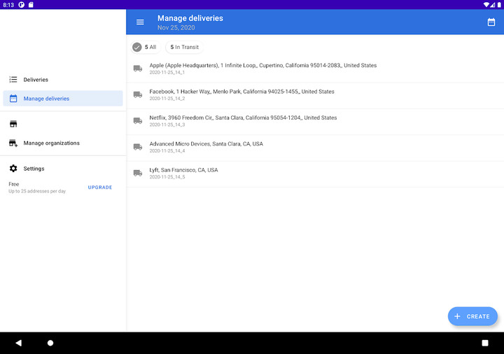 Deliveries – Route Planner for Delivery Driver screenshot image 1_Popularmodapk.com