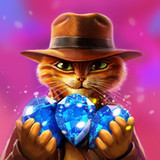Indy Cat: Match 3 Adventure1.95_rowtechapk.com
