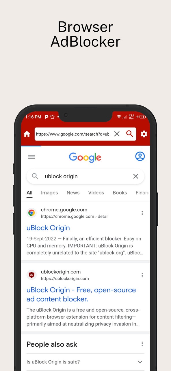 uBlock Origin : AdBlocker screenshot image 16_Popularmodapk.com