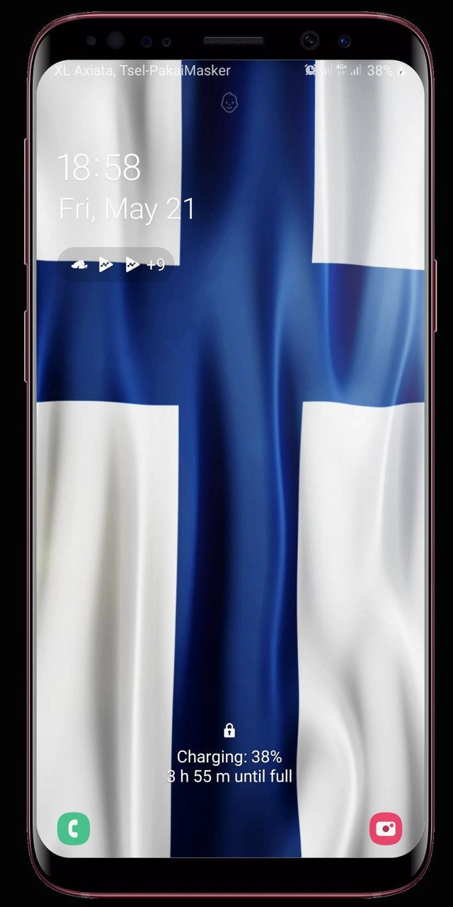 Finland Flag Live Wallpaper screenshot image 9_Popularmodapk.com