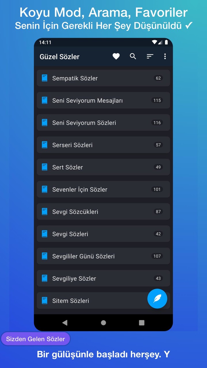 Güzel Sözler - Sözünü Gönder screenshot image 9_Popularmodapk.com