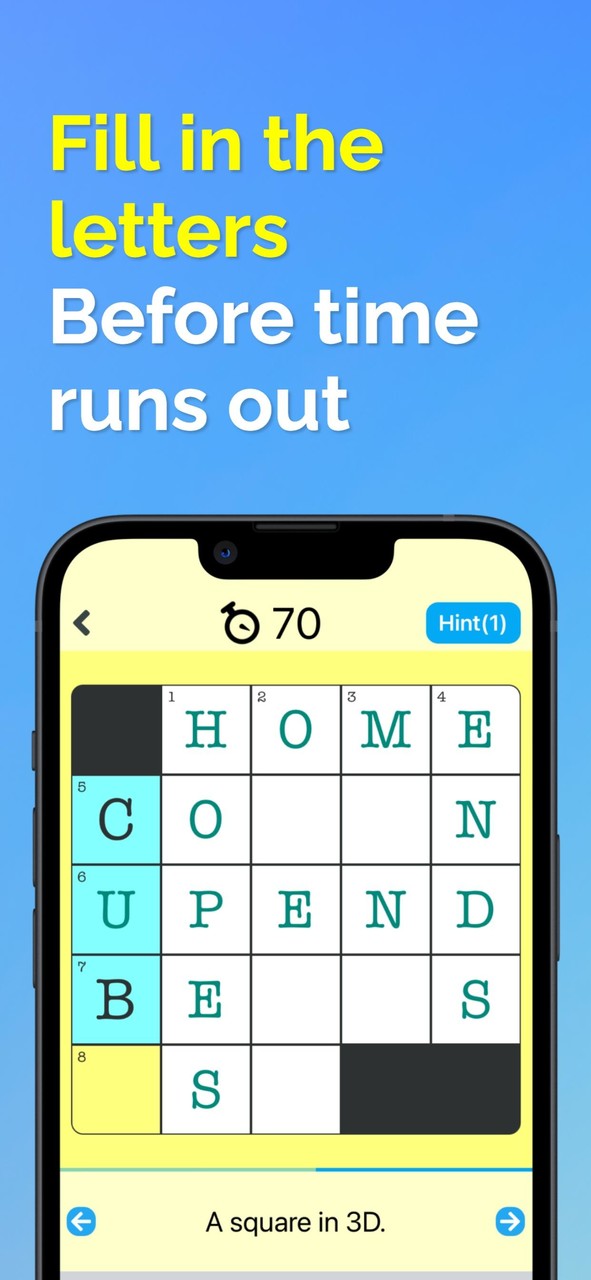 Mini Crossword screenshot image 2_Popularmodapk.com