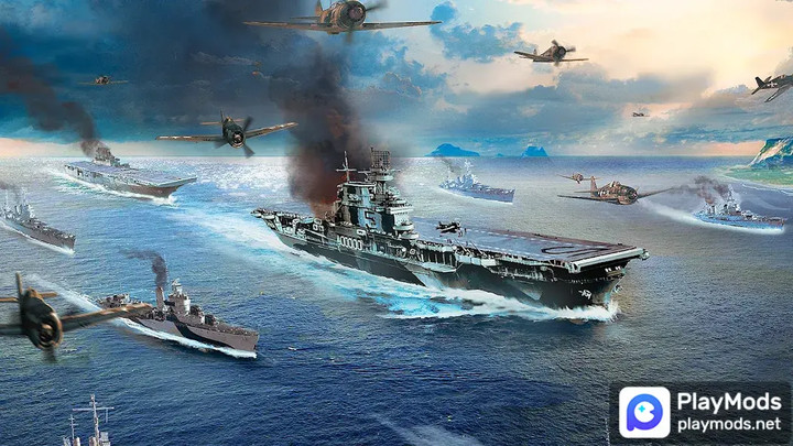 Warship World War<span>(No Ads)</span> screenshot image 5_Popularmodapk.com