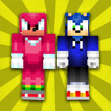 Skin Sonic  for Minecraft1.1_rowtechapk.com