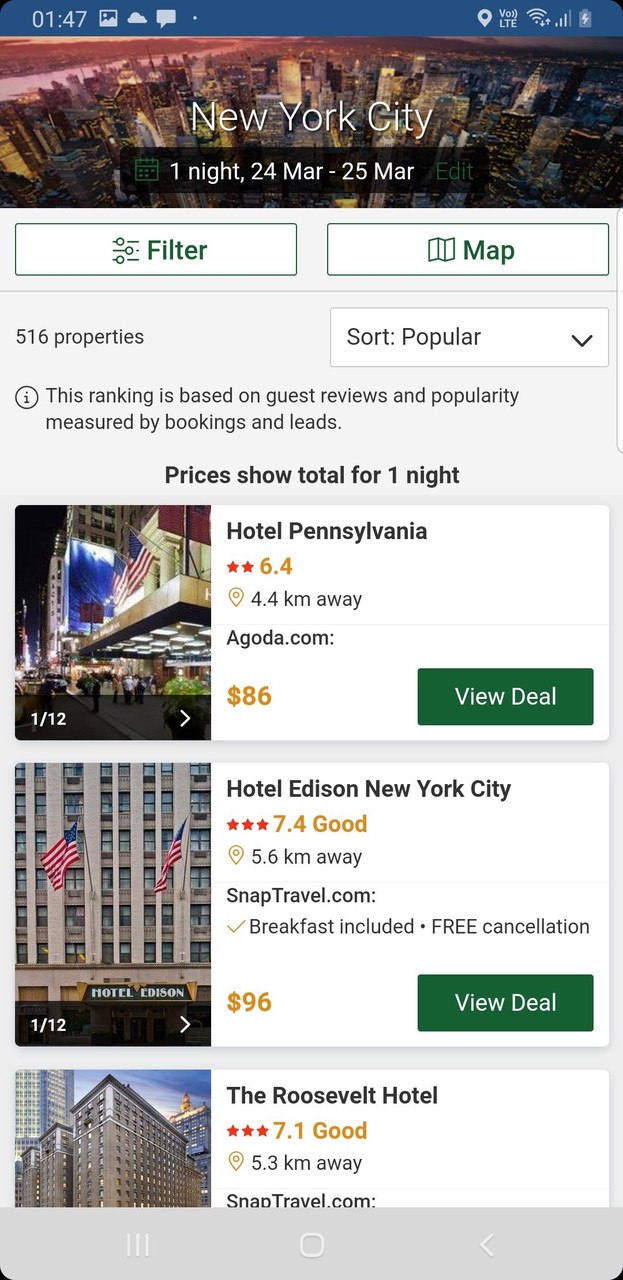 Cheap Hotels・Hotel Booking App screenshot image 8_Popularmodapk.com