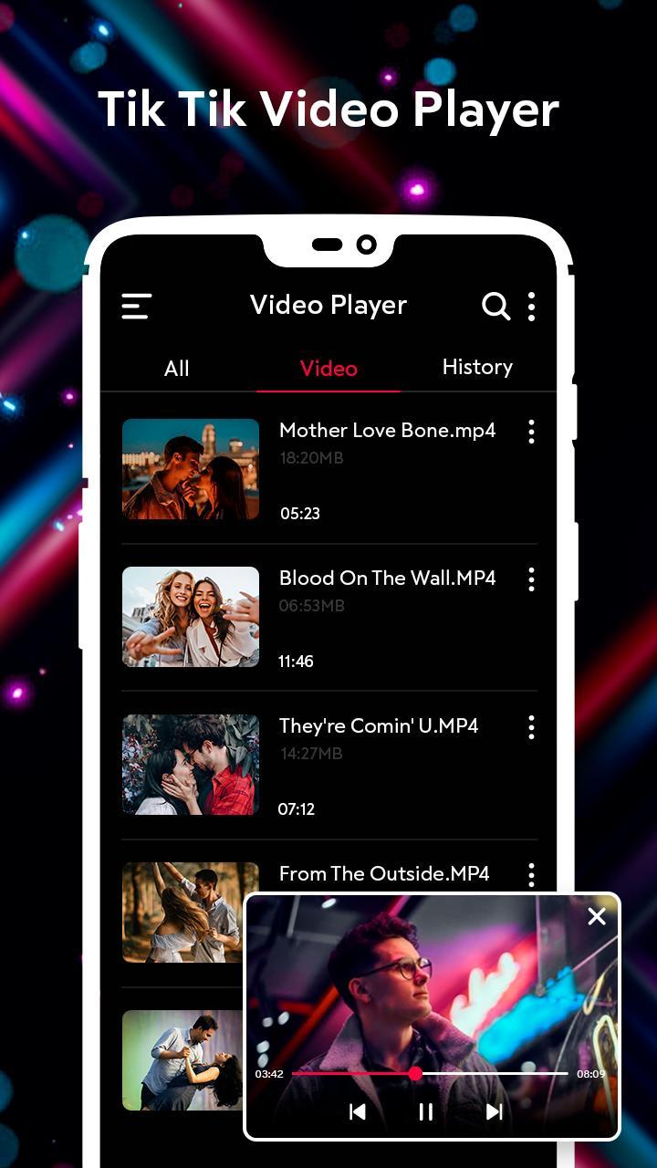 HD Video Player screenshot image 2_Popularmodapk.com