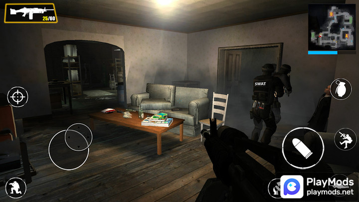 Swat Games Gun Shooting Games<span>(Unlimited bullet)</span> screenshot image 2_Popularmodapk.com