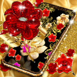 Gold rose live wallpaper22.6_rowtechapk.com