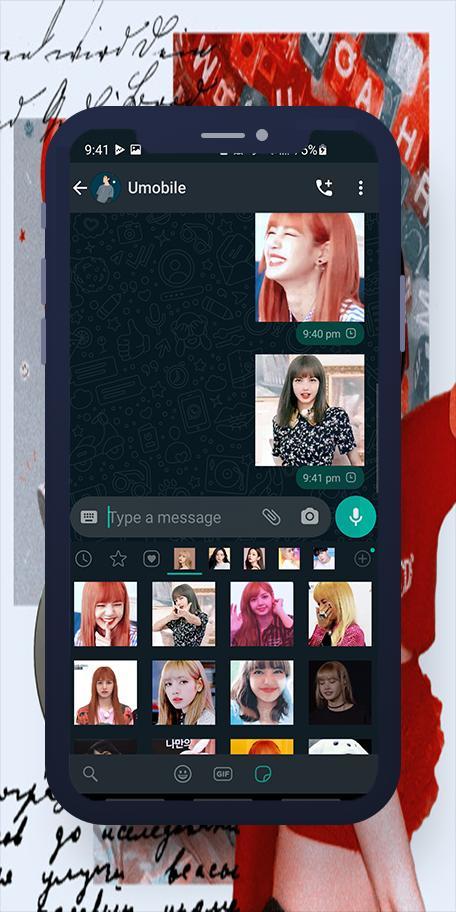 Lisa Animated WASticker screenshot image 7_Popularmodapk.com