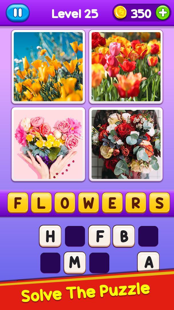 4 Pics 1 Word: Guessing Games screenshot image 4_Popularmodapk.com